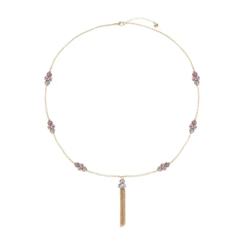 Monet Jewelry Womens Pink 32 Inch Strand Necklace