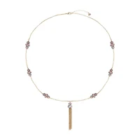 Monet Jewelry Womens Pink 32 Inch Strand Necklace