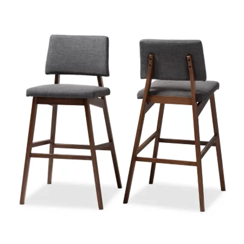 Colton 2-pc. Counter Height Upholstered Bar Stool