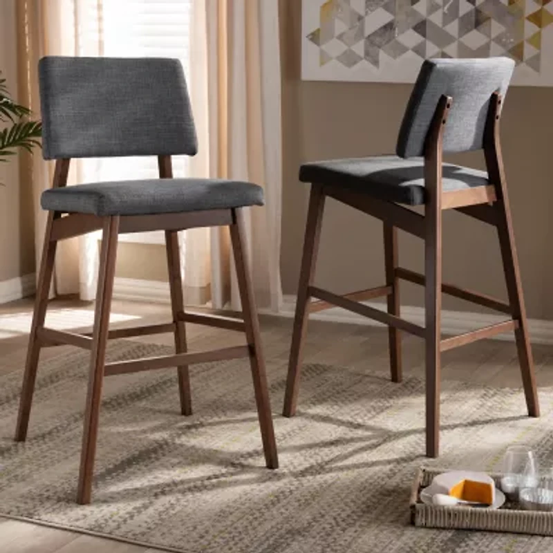 Colton 2-pc. Counter Height Upholstered Bar Stool