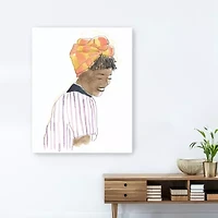 16X20 Strong & Beautiful I Canvas Wall Art