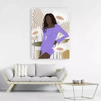 18X24 Sun Kissed Woman III Canvas Wall Art