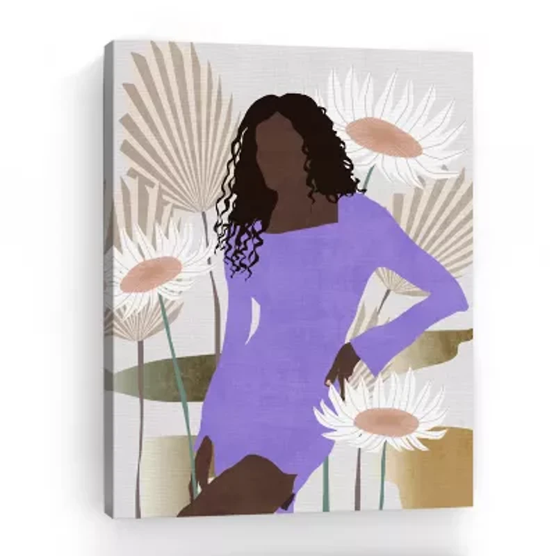 18X24 Sun Kissed Woman III Canvas Wall Art