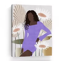18X24 Sun Kissed Woman III Canvas Wall Art