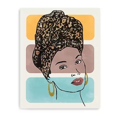 16X20 Head Wrap Giclee Canvas Wall Art