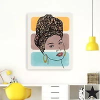 16X20 Head Wrap Giclee Canvas Wall Art