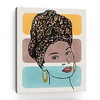 16X20 Head Wrap Giclee Canvas Wall Art