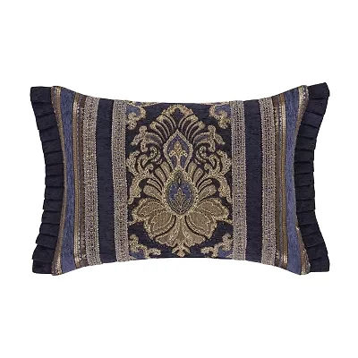 Five Queens Court Woodstock Rectangular Throw Pillow