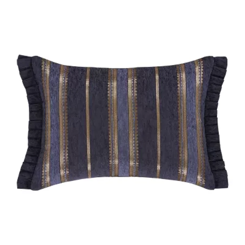Five Queens Court Woodstock Rectangular Throw Pillow