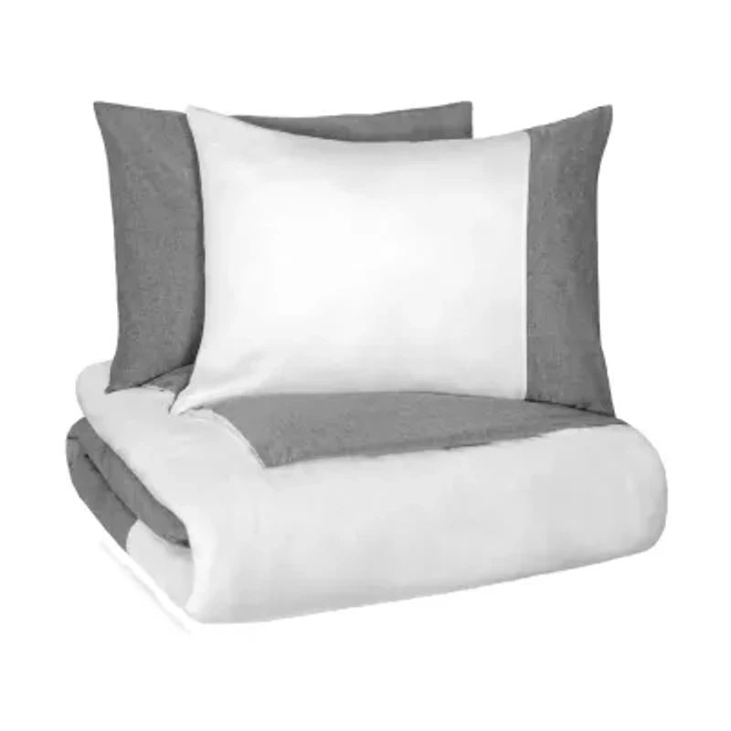 Vue Kinsley Chambray 3pc Duvet Set
