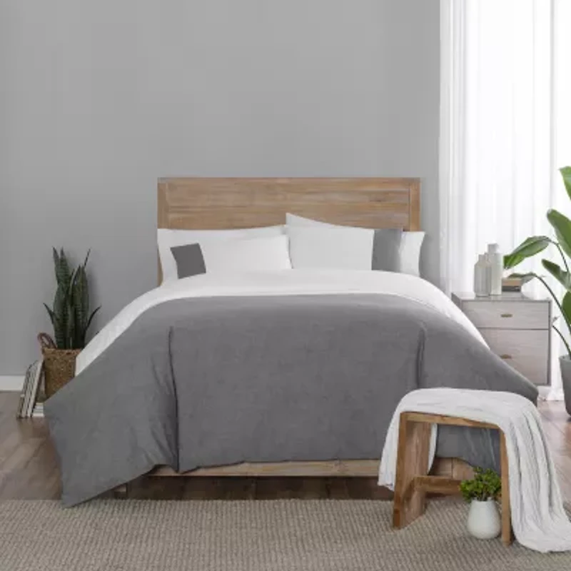 Vue Kinsley Chambray 3pc Duvet Set