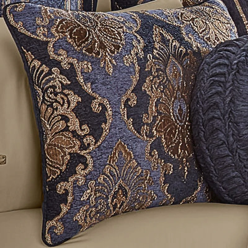Five Queens Court Woodstock 4-pc. Damask + Scroll Extra Weight Comforter Set
