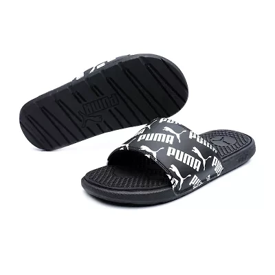 PUMA Big Kid Boys Cool Cat Slide Sandals