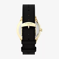 Timex Easy Reader Mens Black Leather Strap Watch Tw2w685009j