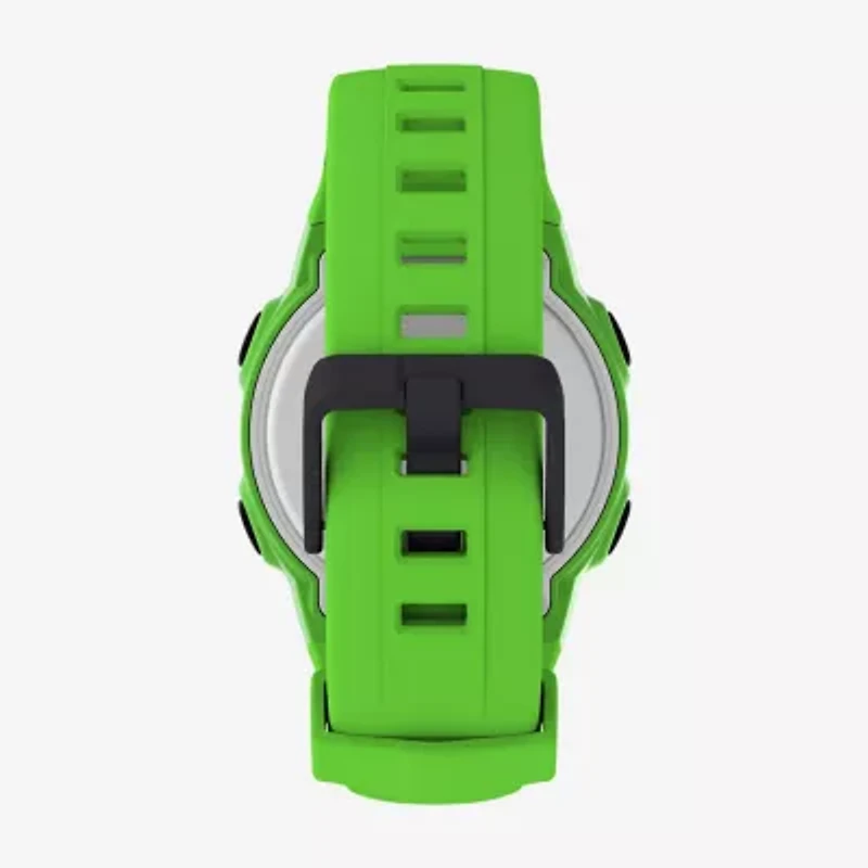 Timex Sport Mens Chronograph Green Strap Watch Tw5m628009j