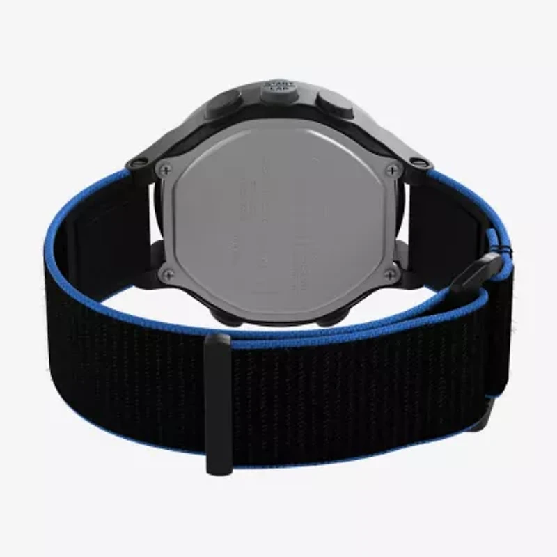 Timex Ironman Training Mens Multi-Function Black Strap Watch Tw5m64100jt