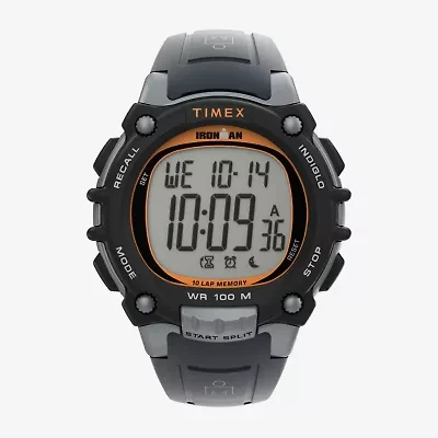 Timex Ironman Essential Mens Multi-Function Gray Strap Watch Tw5m64500jt