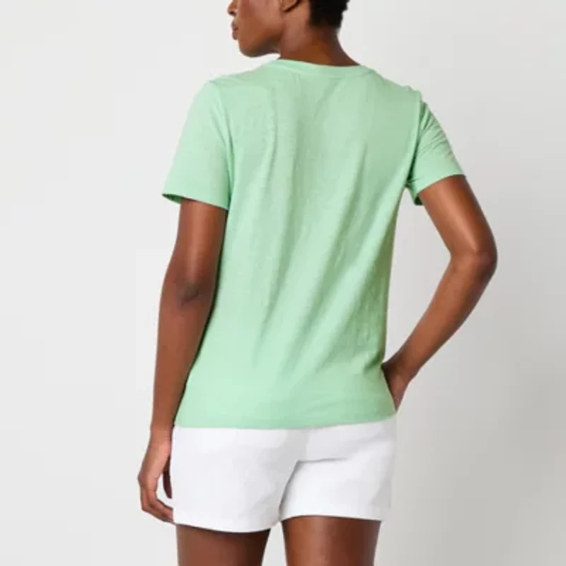 a.n.a Womens Tall Crew Neck Short Sleeve T-Shirt