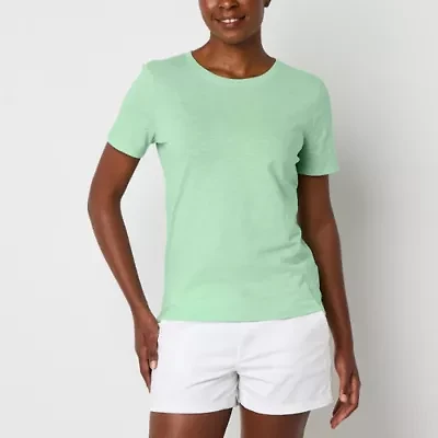 a.n.a Womens Tall Crew Neck Short Sleeve T-Shirt