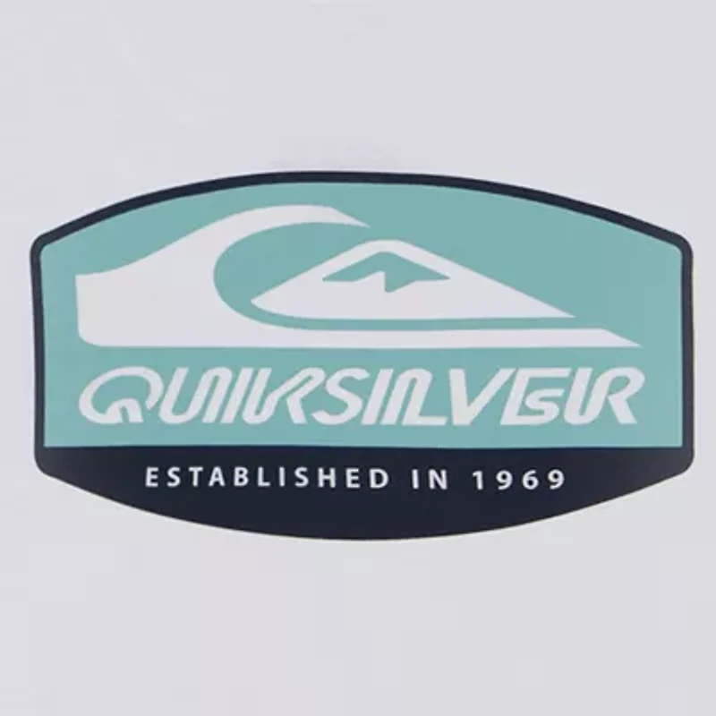 Quiksilver Big Kid Boys Crew Neck Short Sleeve Regular Fit Graphic T-Shirt