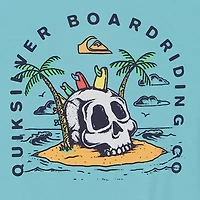 Quiksilver Big Kid Boys Crew Neck Short Sleeve Regular Fit Graphic T-Shirt
