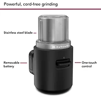 KitchenAid Cordless Blade Coffee Grinder with Battery