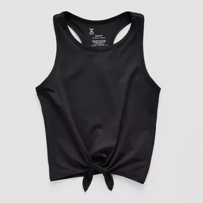 Xersion Little & Big Kid Girls Crew Neck Sleeveless Active Tank Top