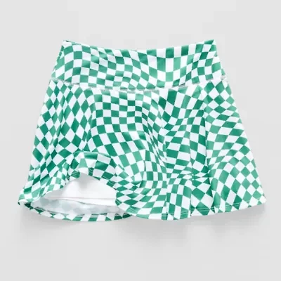 Xersion Little & Big Kid Girls Mid Rise Skort