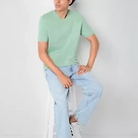 Arizona Mens V Neck Short Sleeve T-Shirt