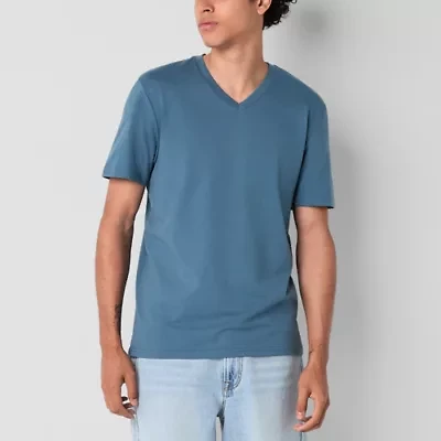 Arizona Mens V Neck Short Sleeve T-Shirt