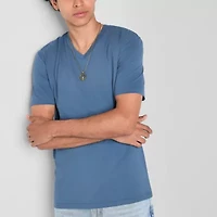 Arizona Mens V Neck Short Sleeve T-Shirt