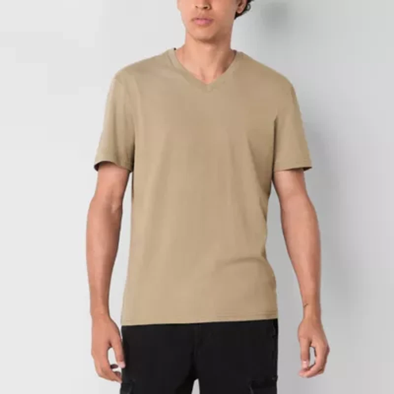 Arizona Mens V Neck Short Sleeve T-Shirt