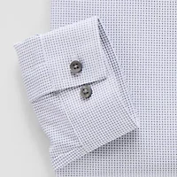 J. Ferrar 360 Stretch Performance Mens Slim Fit Wrinkle Free Long Sleeve Dress Shirt