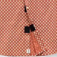 mutual weave Mens Easy-on + Easy-off Short Sleeve Regular Fit Button-Down Shirt