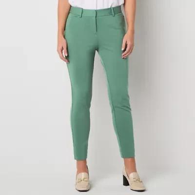 Liz Claiborne Emma Ponte Womens Ankle Pant