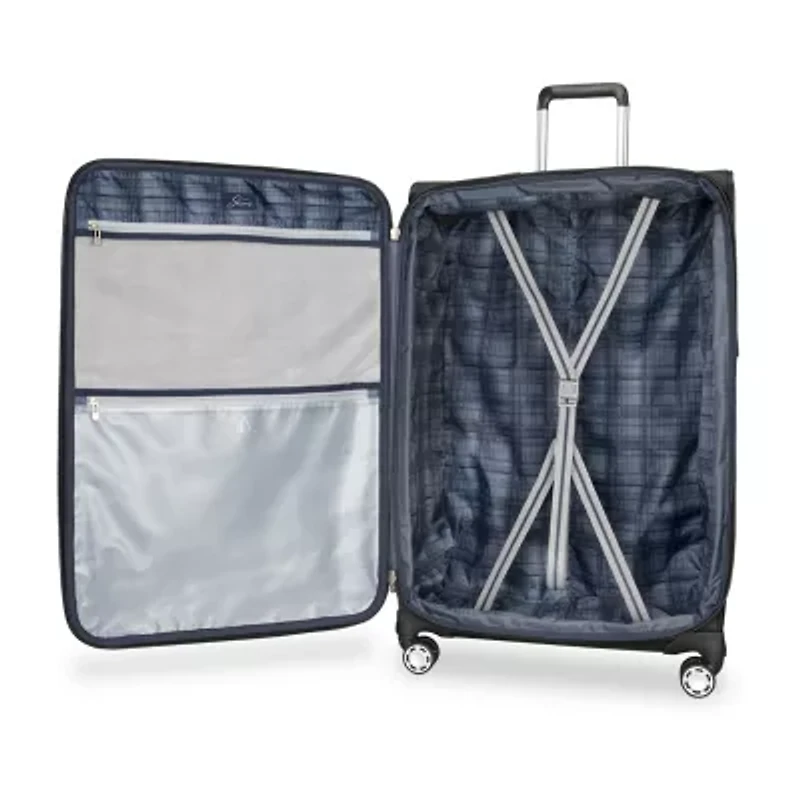 Skyway Avalon Softside Checked Spinner Luggage