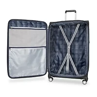 Skyway Avalon Softside Checked Spinner Luggage