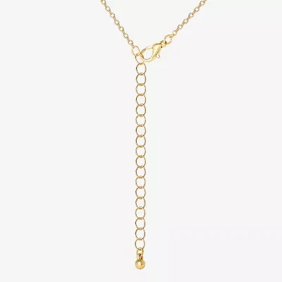 JS Jessica Simpson Gold Tone Pendant Necklace & Stud Earring Womens Knot 3-pc. Jewelry Set