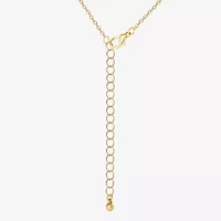 JS Jessica Simpson Gold Tone Pendant Necklace & Stud Earring Womens Knot 3-pc. Jewelry Set