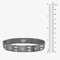 Limited Quantities! Mens Titanium Solid 10 Inch Link Bracelet