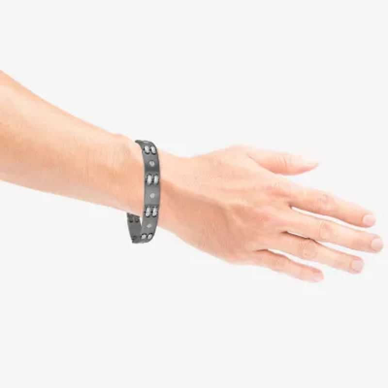 Limited Quantities! Mens Titanium Solid 10 Inch Link Bracelet