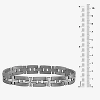 Limited Quantities! Mens Titanium Solid 10 Inch Link Bracelet