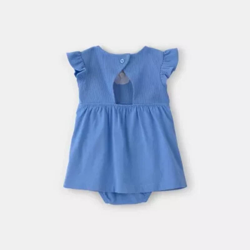Carter's Baby Girls Short Sleeve Flutter Sundress