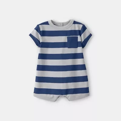 Carter's Baby Boys Short Sleeve Romper