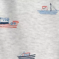 Carter's Baby Boys Short Sleeve Romper