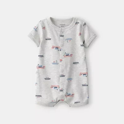 Carter's Baby Boys Short Sleeve Romper