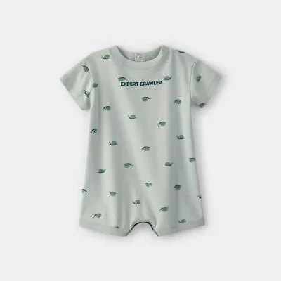 Carter's Baby Boys Short Sleeve Romper