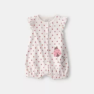 Carter's Baby Girls Short Sleeve Romper