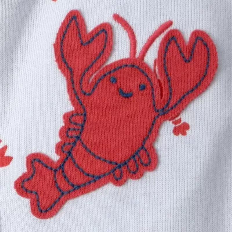 Carter's Baby Boys Short Sleeve Animal Romper