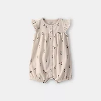 Carter's Baby Girls Short Sleeve Romper